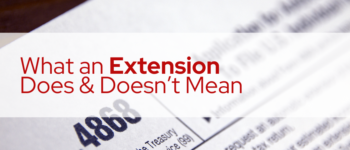 what an extension does and doesn’t mean
